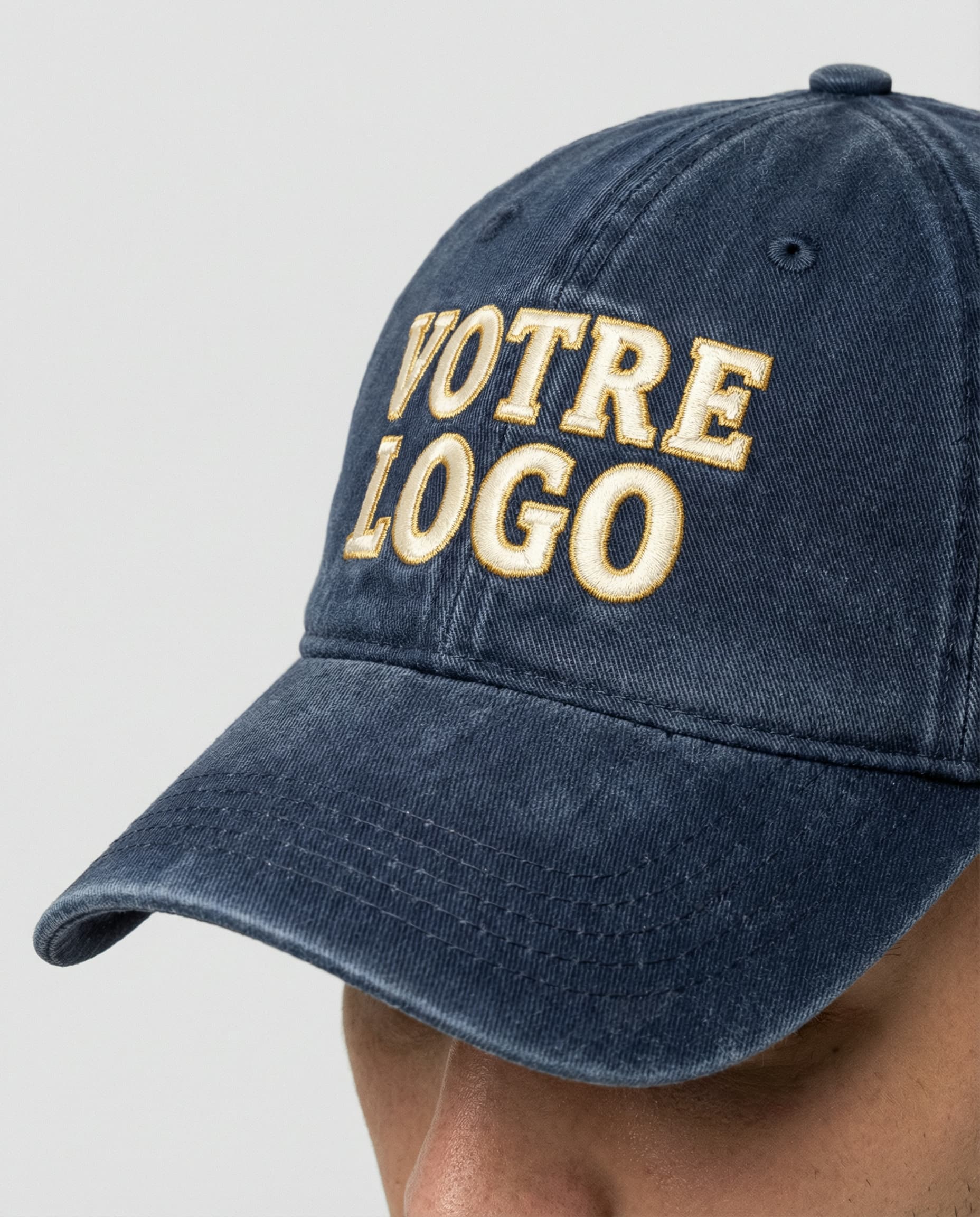 Casquette brodée